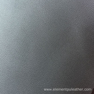 Black Elastic Water Based PU Leather For Pants